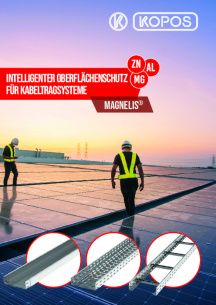 Intelligenter Oberflächenschutz für Kabeltragsysteme