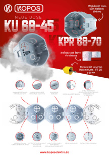 Neue Dose KU 68-45 und KPR 68-70